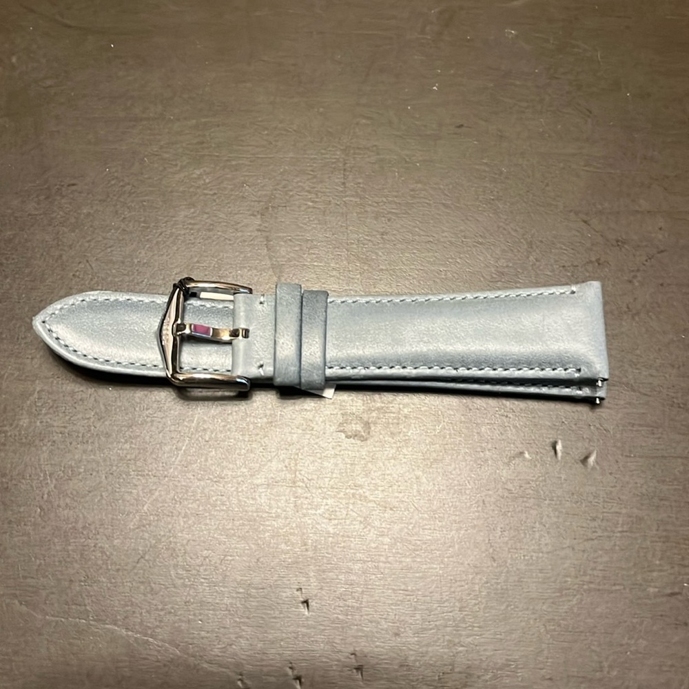 Blue /grey fossil 20mm band